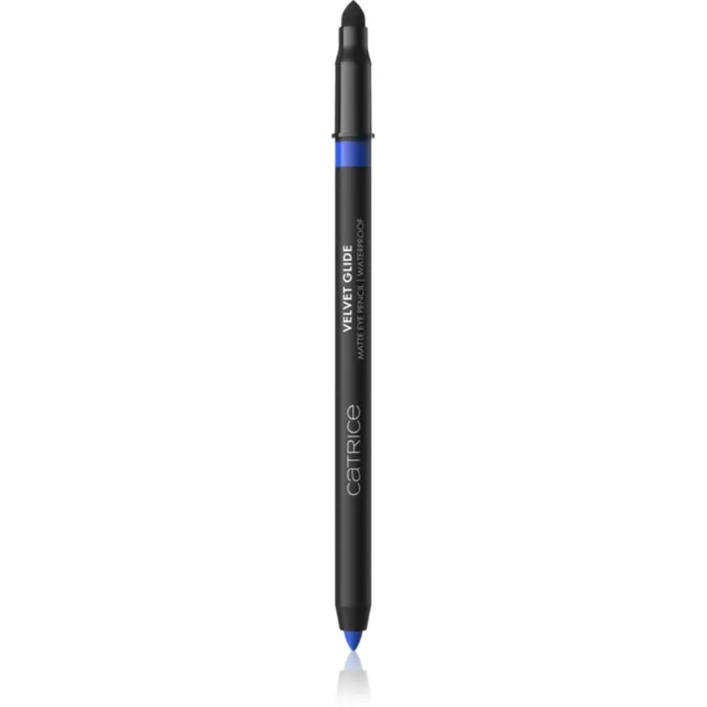 Catrice Velvet Glide voděodolná tužka na oči s matným efektem odstín 050 Blue Pulse 1.4 g