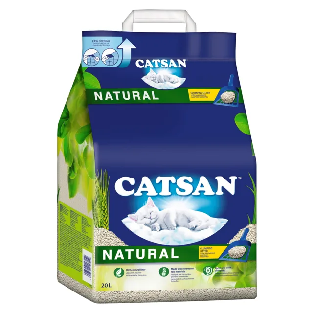 Catsan Natural - 20 L