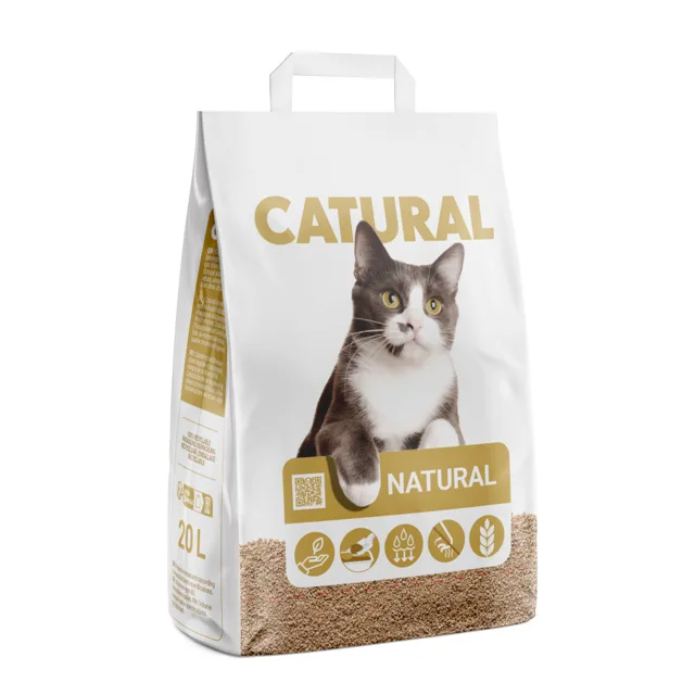 Catural přírodní stelivo pro kočky - 20 l