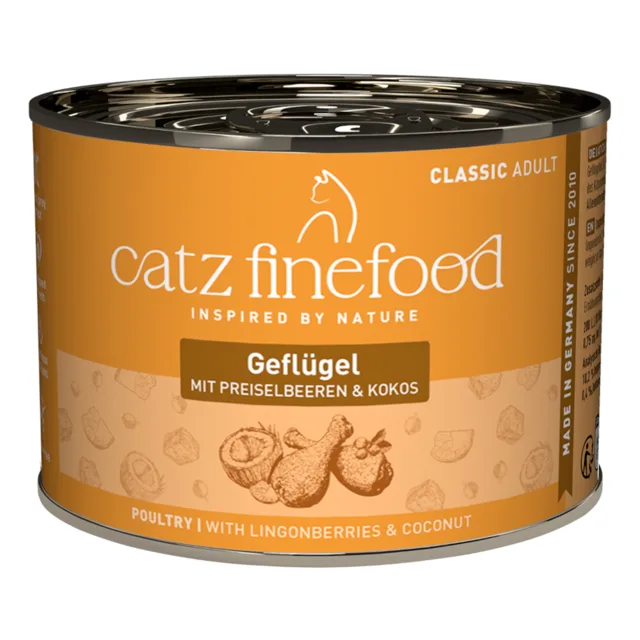 catz finefood 6 x 200 g - hovězí a telecí