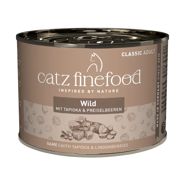 catz finefood 6 x 200 g - zvěřina