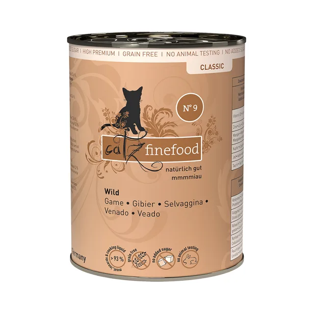 catz finefood 6 x 400 g - hovězí & telecí