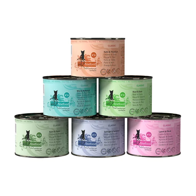 catz finefood balení k vyzkoušení 6 x 200 g - balíček I