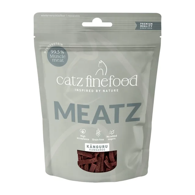 catz finefood Meatz - výhodné balení 2 x klokaní 45 g