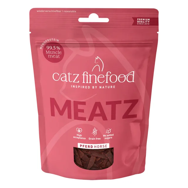 catz finefood Meatz - výhodné balení: 4 x koňské (4 x 45 g)