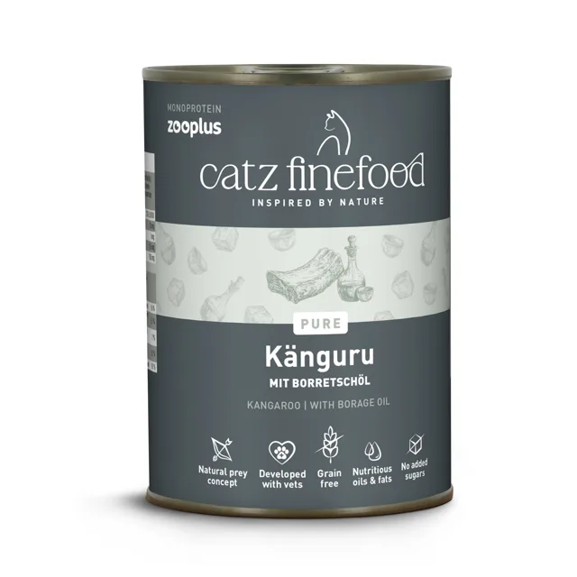 catz finefood Monoprotein zooplus 6 x 400 g - klokaní