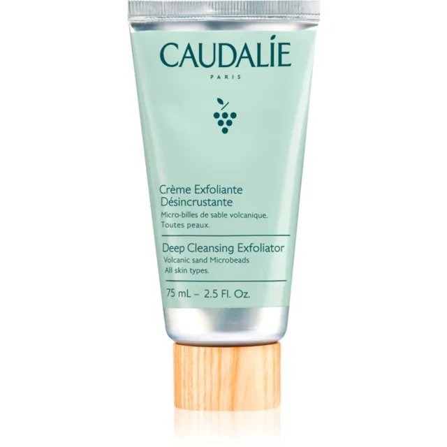Caudalie Cleaners & Toners Deep Cleansing Exfoliator pleťový peeling pro hloubkové čištění 75 ml