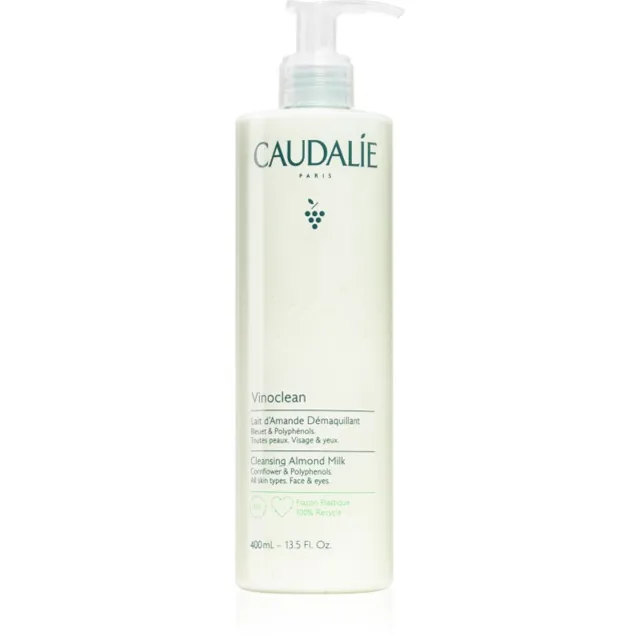 Caudalie Vinoclean odličovací mléko na obličej a oči 400 ml