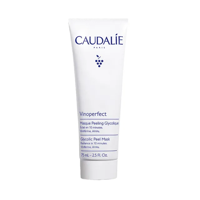 Caudalie Vinoperfect Glycolic Peel Mask glykolová peelingová maska 75 ml