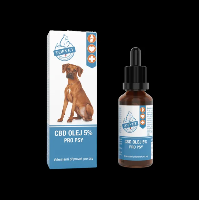 CBD olej 5 % pro psy 10 ml – Green idea