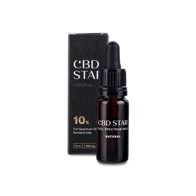 CBD Star CBD Star “NATURAL” OLEJ – 10% CBD, 10ml
