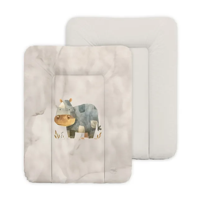 Ceba Měkká přebalovací podložka 50×70 cm Basic – na komodu pro miminko - Hroch