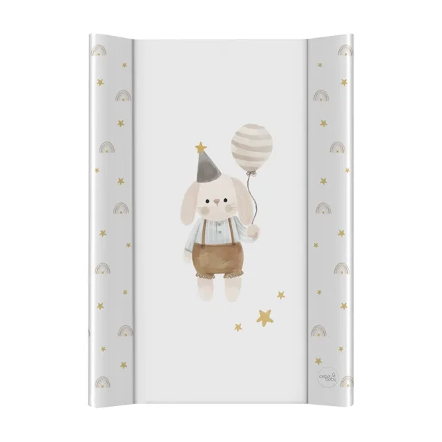 Ceba Podložka přebalovací 2-hranná s pevnou deskou (50x70) Ultra Light Birthday Bunny
