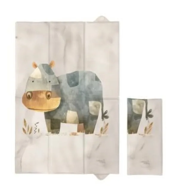 Ceba Podložka přebalovací cestovní (40x60) Basic - Hroch