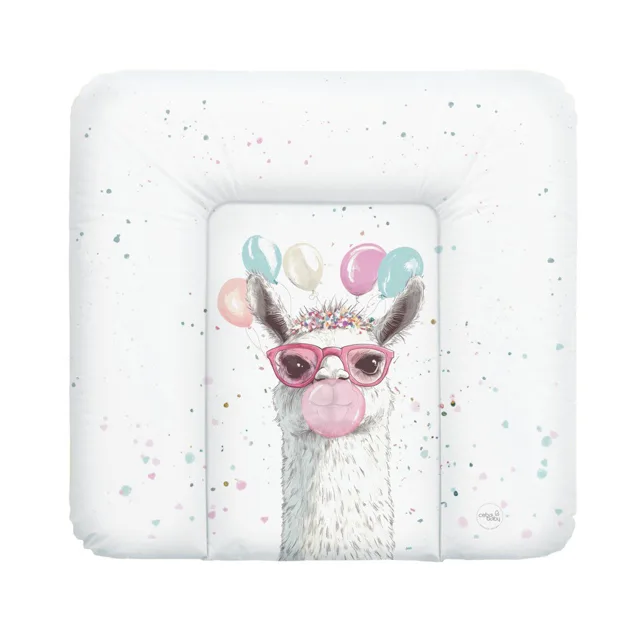 Ceba Podložka přebalovací měkká (75x72) Basic Crazy Lama