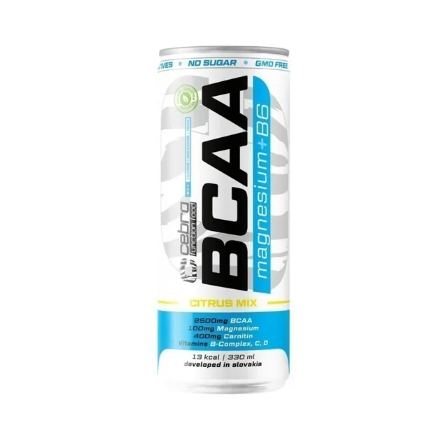 Cebra CFF BCAA Mg + B6, Citrus, 330ml
