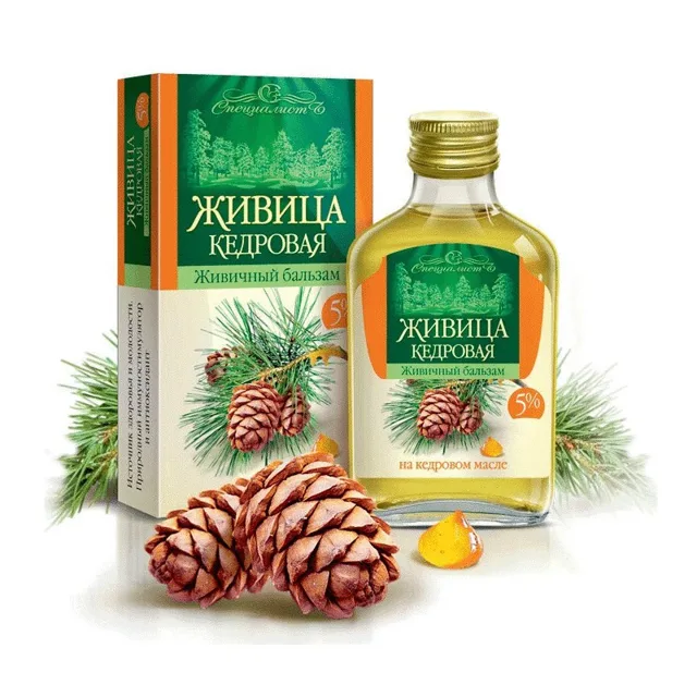 Cedrová pryskyřice 5% v cedrovém oleji 100 ml