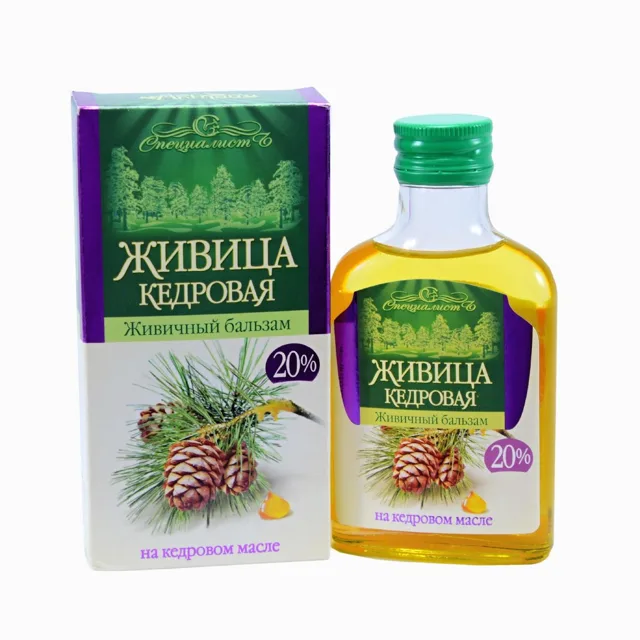 Cedrová pryskyřice – balzám 20 % – Specialist – 100 ml