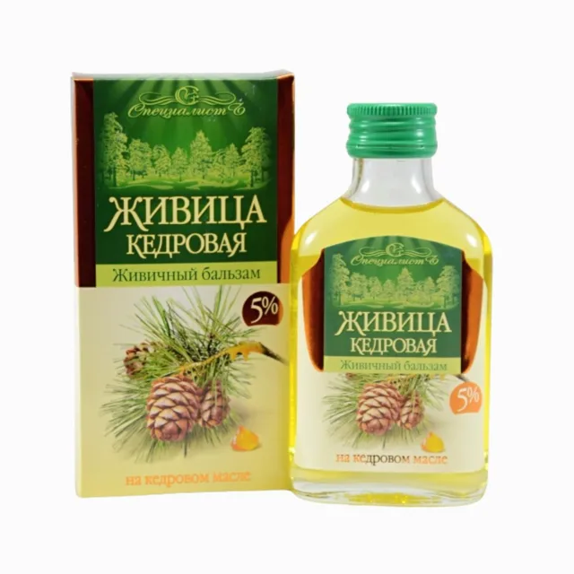 Cedrová pryskyřice – balzám 5 % – Specialist – 100 ml