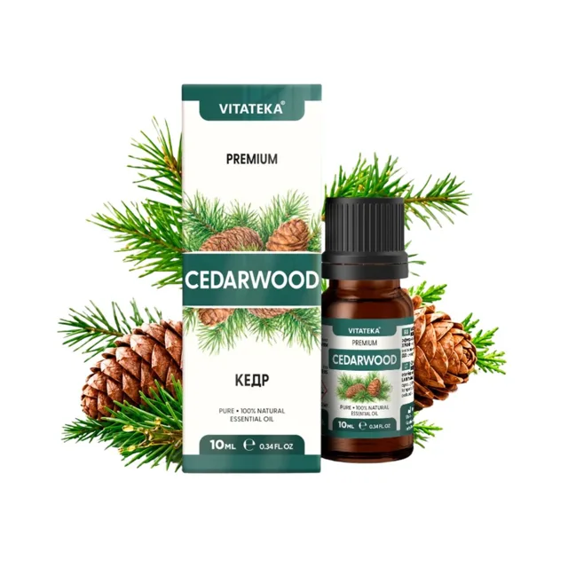 Cedrový esenciální olej 100 % - 10 ml - Vitateka