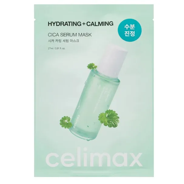 Celimax Hydrogelová maska Hydrating + Calming Cica Serum Mask 27 ml