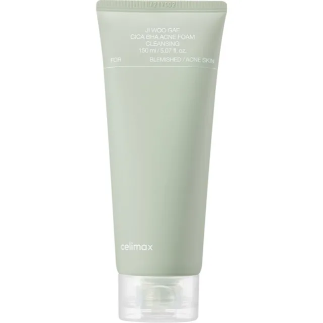 celimax Ji Woo Gae Cica BHA Acne Foam Cleansing hloubkově čisticí pěna pro problematickou pleť, akné 150 ml
