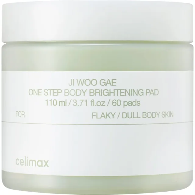 celimax Ji Woo Gae One Step Body Brightening Pad exfoliační polštářky na tělo 60 ks