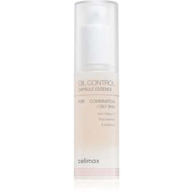 celimax Oil Control Capsule Essence rozjasňující esence pro mastnou a problematickou pleť 30 ml