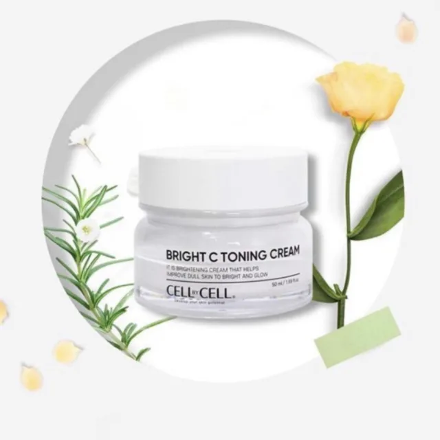 CELL BY CELL - Bright C Toning Cream - Rozjasňující krém s vitaminem C - 50 ml