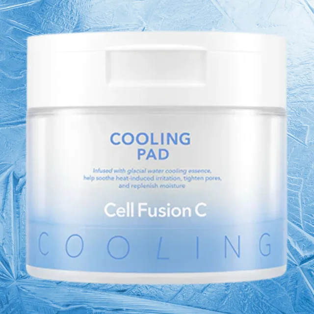 Cell Fusion C - Cooling Pad - Zklidňující a osvěžující tonerové polštářky - 70 ks