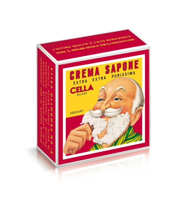 Cella Milano Cream Soap krémové mýdlo na holení 1000 ml