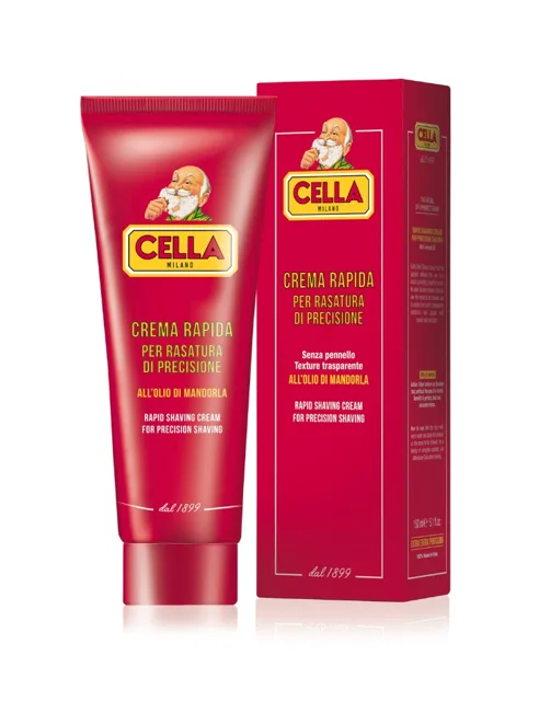Cella Milano Crema Rapida krém na přesné holení 150 ml