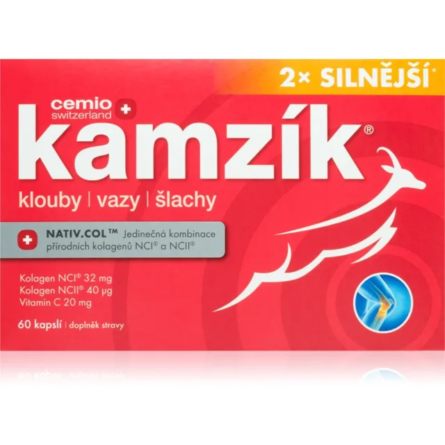 Cemio Kamzík kapsle pro výživu kloubů a chrupavek 60 cps
