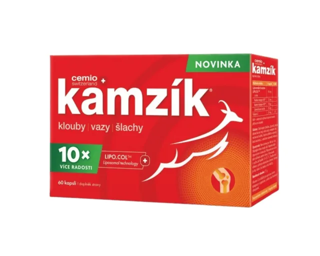 Cemio Kamzík novinka 60 kapslí