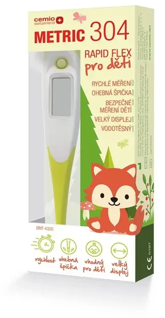 Cemio Metric 304 Rapid Flex Teploměr digit. dětský