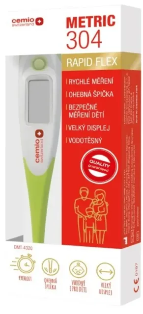 Cemio Metric 304 Rapid Flex Teploměr digitální