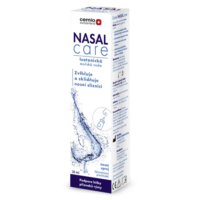 Cemio Nasal Care isotonická mořská voda 30 ml