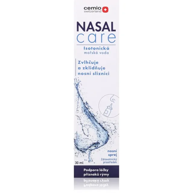 Cemio Nasal Care isotonická mořská voda k proplachu nosních dutin 30 ml