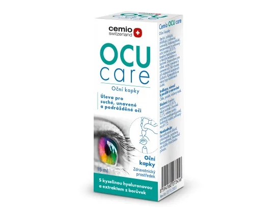 Cemio Ocu Care oční kapky 15 ml