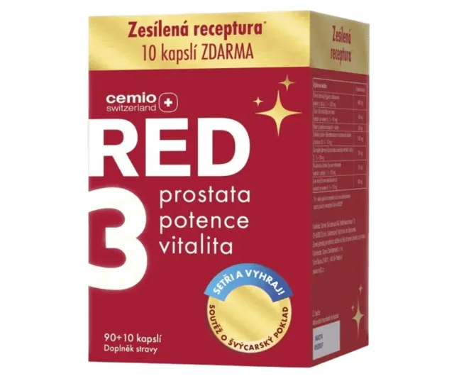 Cemio RED3 100 kapslí