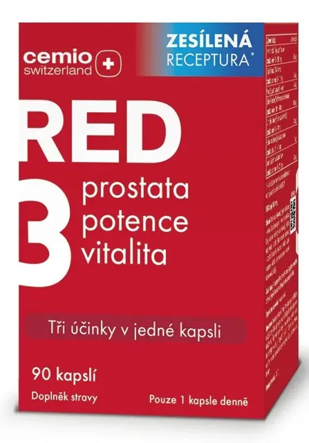 Cemio RED3 cps. 90 NOVÝ