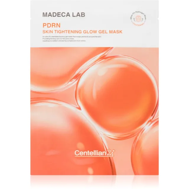 Centellian24 Madeca Lab PDRN Skin Tightening Glow Gel Mask vyhlazující plátýnková maska s chladivým účinkem 22 ml
