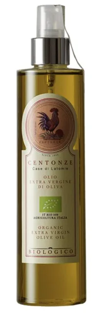 Centonze Extra Virgin Olive Oil Spray, extra panenský olivový olej ve spreji, BIO, 250 ml