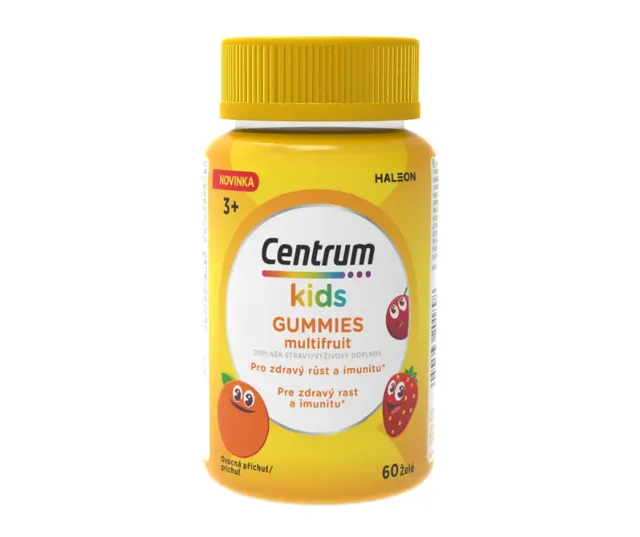 Centrum Kids Gummies multifruit želé 60 kapslí
