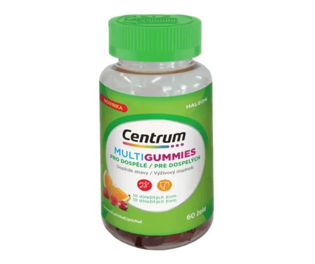 Centrum MultiGummies pro dospělé želé 60ks