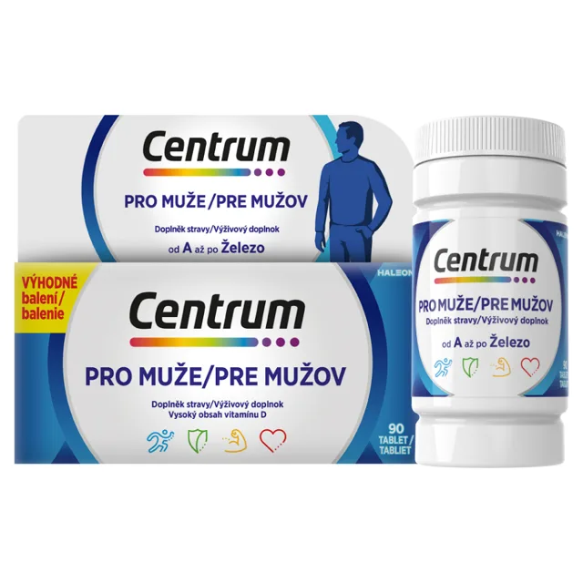 CENTRUM Multivitamín pro muže 90 tablet