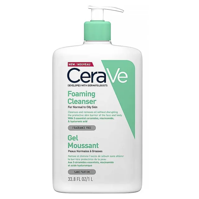 CERAVE Čisticí pěnicí gel 1000 ml