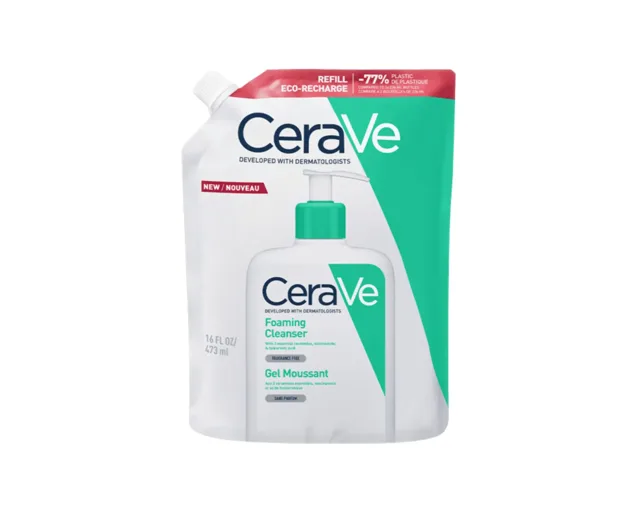 CeraVe Čisticí pěnící gel náplň 473ml