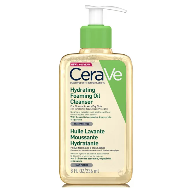CERAVE Hydratační čisticí pěnící olej 236 ml