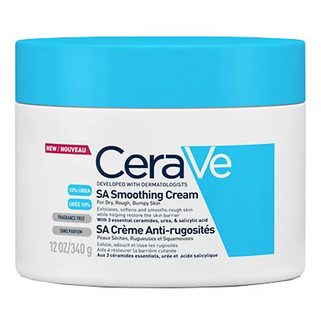 CERAVE Zjemňující hydratační krém s 10 % urey 340 g